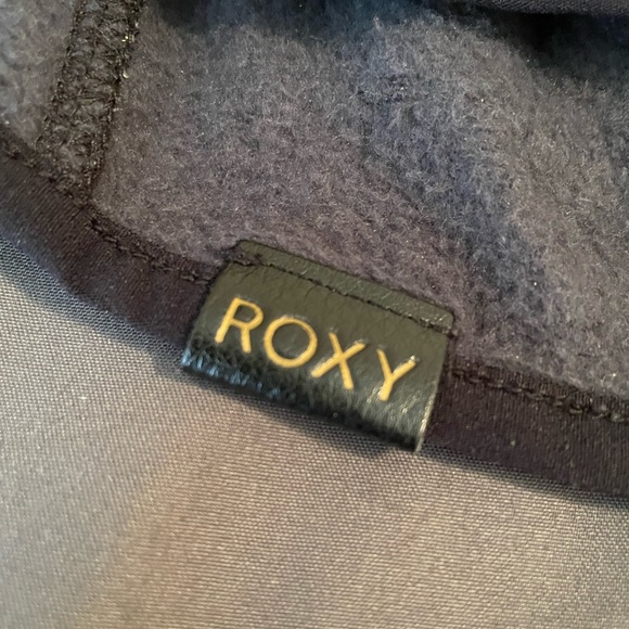 ROXY Black and Gold Metallic Jacket • Size: M - Picture 4 of 7